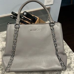 Michael Kors grey bag GUC